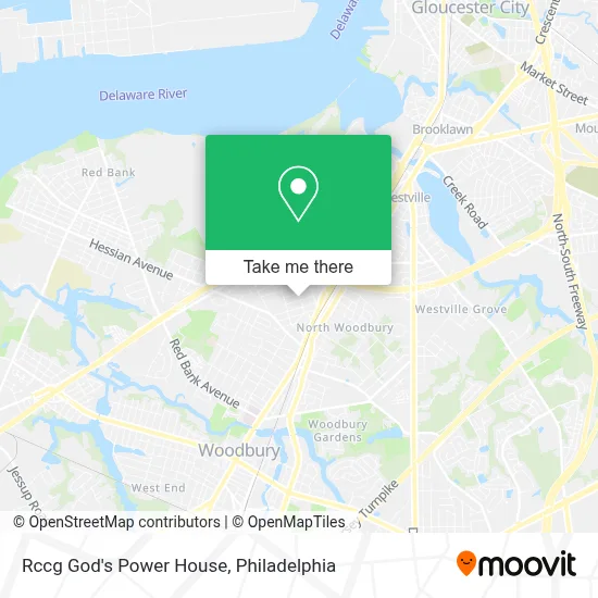 Rccg God's Power House map