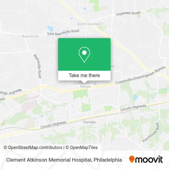 Clement Atkinson Memorial Hospital map