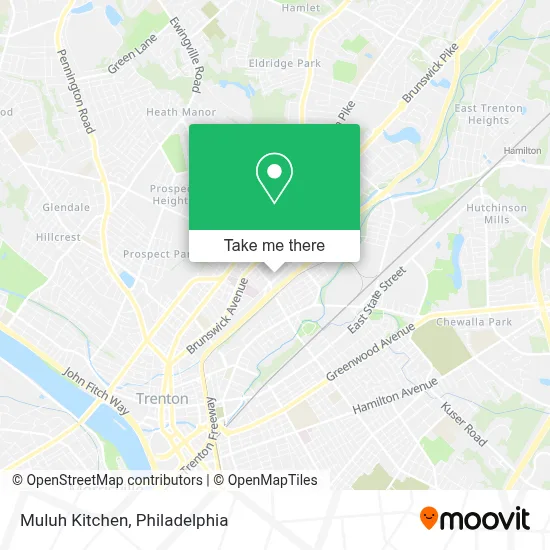 Muluh Kitchen map