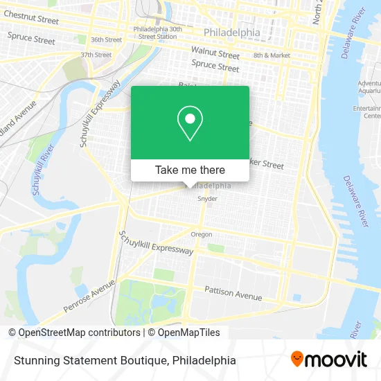 Stunning Statement Boutique map