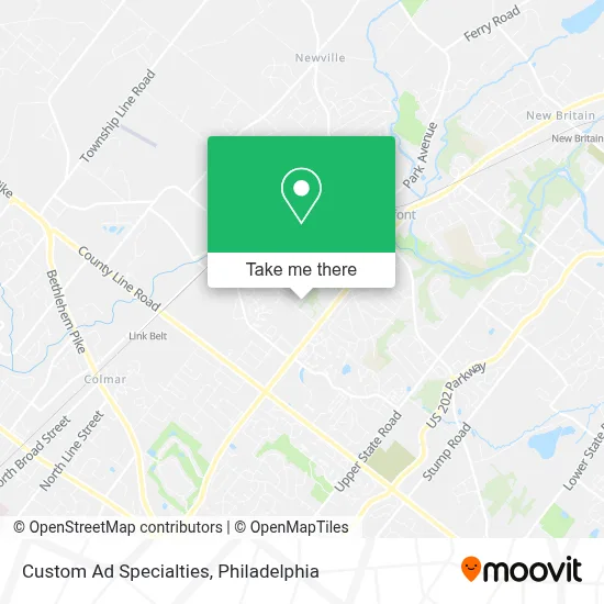 Custom Ad Specialties map