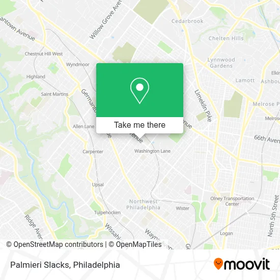 Palmieri Slacks map