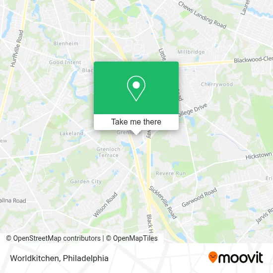Worldkitchen map