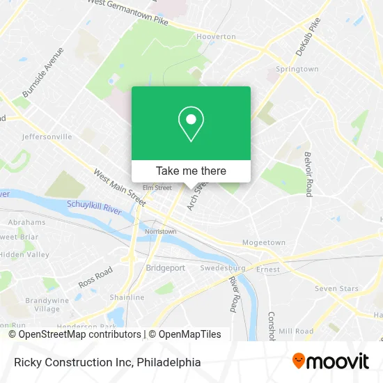 Ricky Construction Inc map