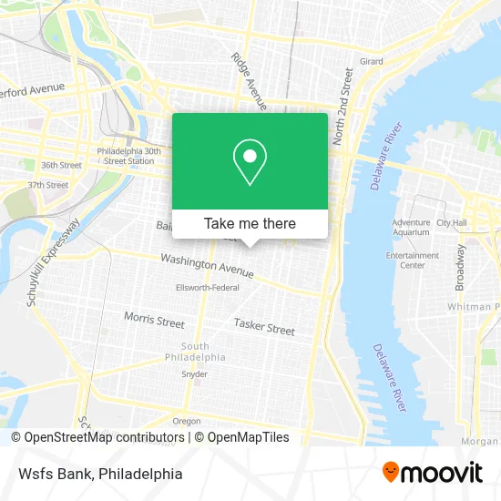 Wsfs Bank map