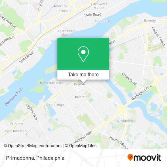 Primadonna map