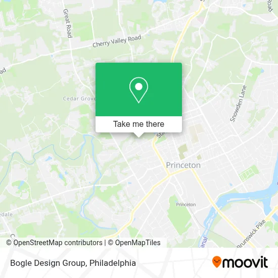 Bogle Design Group map