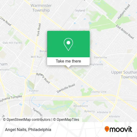 Angel Nails map