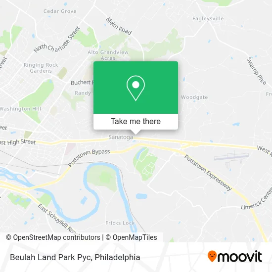 Beulah Land Park Pyc map