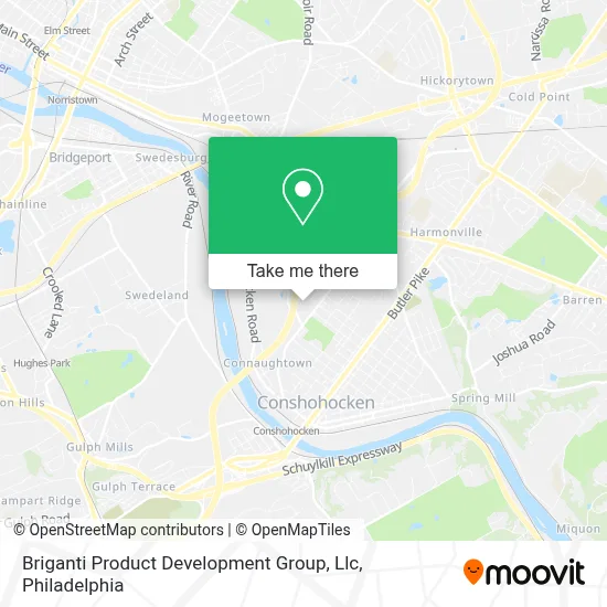 Briganti Product Development Group, Llc map