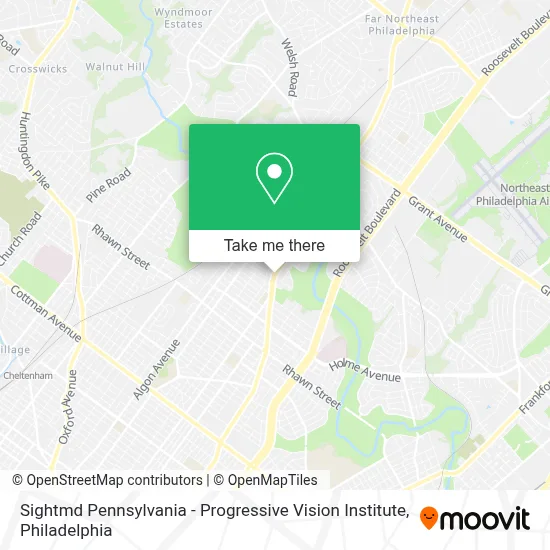Sightmd Pennsylvania - Progressive Vision Institute map