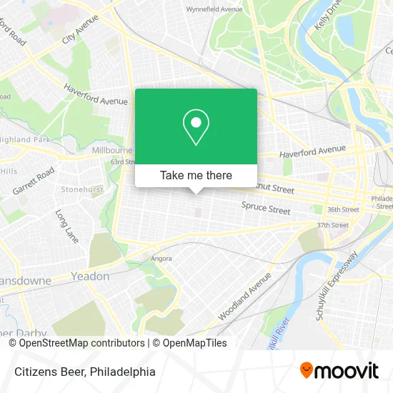 Citizens Beer map