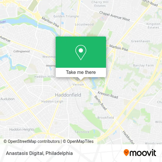 Anastasis Digital map