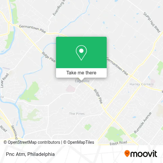 Pnc Atm map