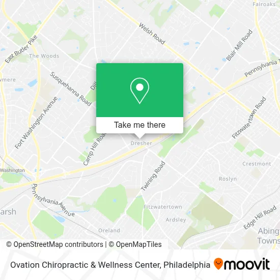 Ovation Chiropractic & Wellness Center map