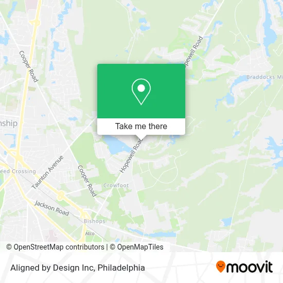 Aligned by Design Inc map