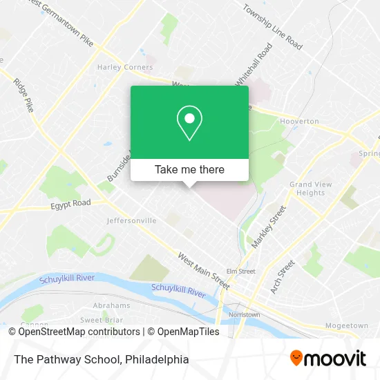 The Pathway School map