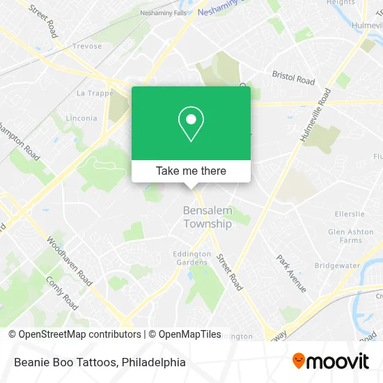 Beanie Boo Tattoos map