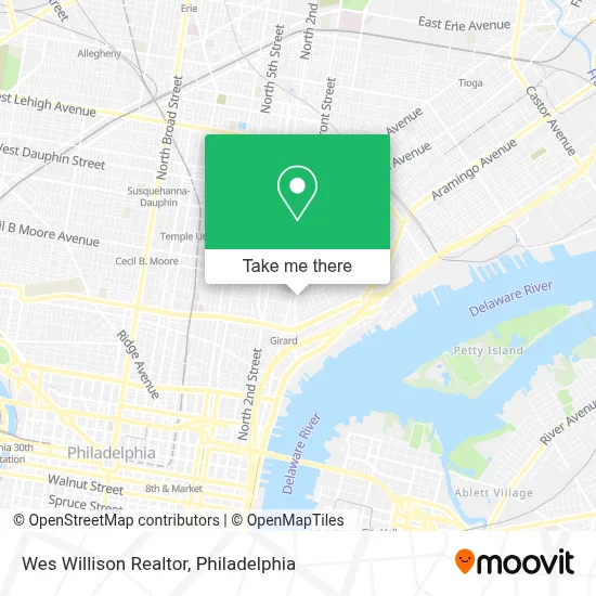 Wes Willison Realtor map