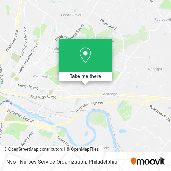 Nso - Nurses Service Organization map