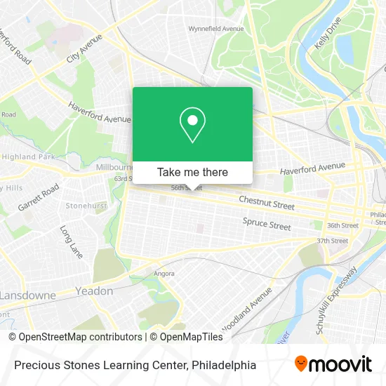 Precious Stones Learning Center map