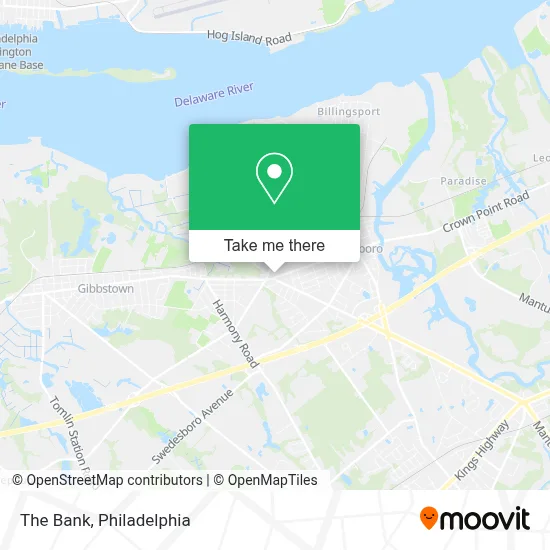 The Bank map