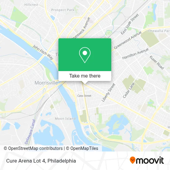Cure Arena Lot 4 map