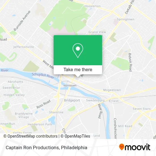 Captain Ron Productions map