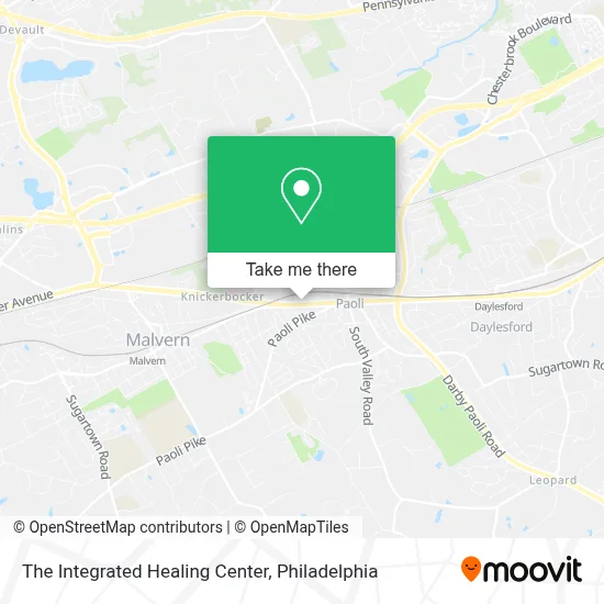 The Integrated Healing Center map