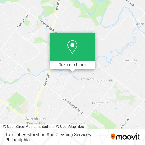Top Job Restoration  And  Cleaning Services map