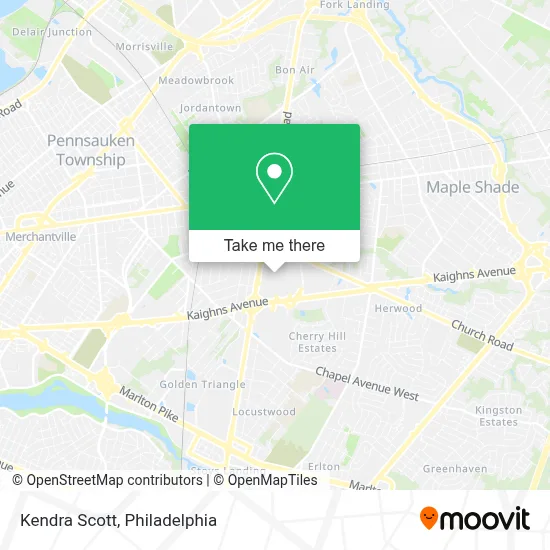 Kendra Scott map