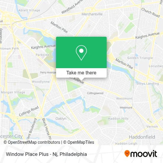 Window Place Plus - Nj map