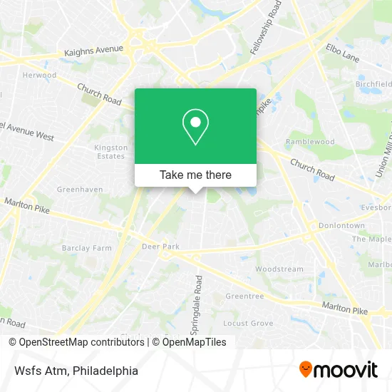 Wsfs Atm map