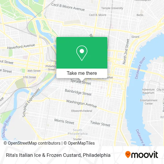 Rita's Italian Ice & Frozen Custard map