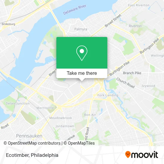Ecotimber map