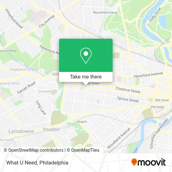 What U Need map