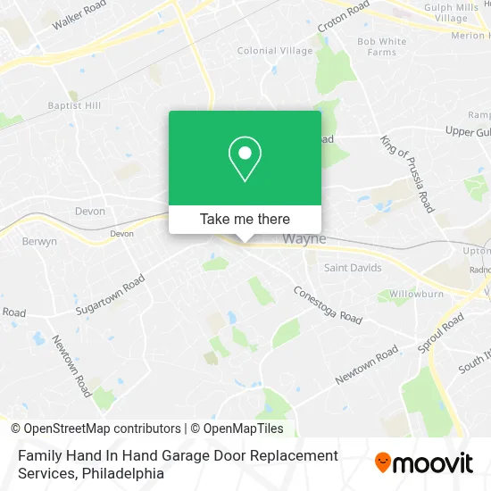 Family Hand In Hand Garage Door Replacement Services map