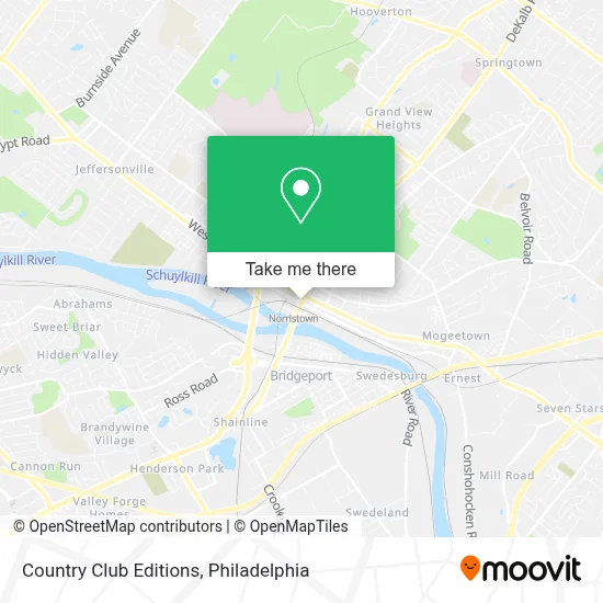 Country Club Editions map