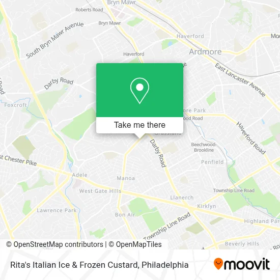Rita's Italian Ice & Frozen Custard map