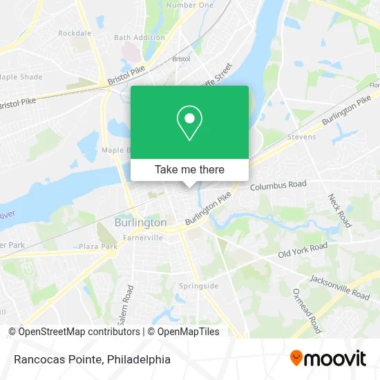 Rancocas Pointe map