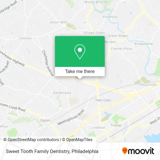 Sweet Tooth Family Dentistry map