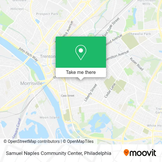 Samuel Naples Community Center map