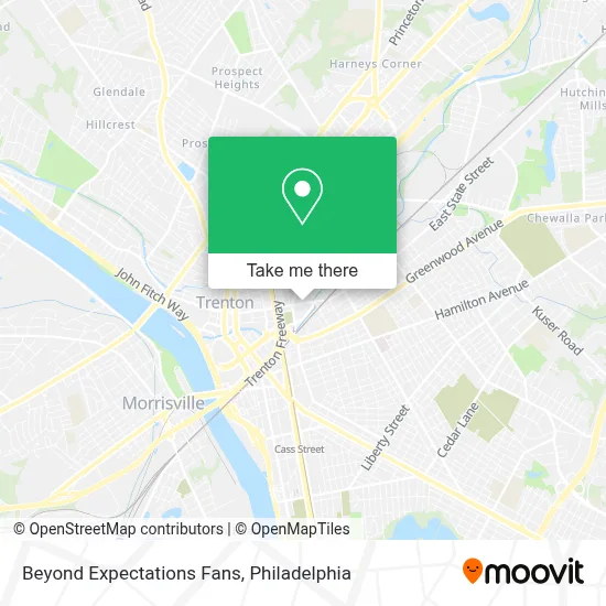 Beyond Expectations Fans map