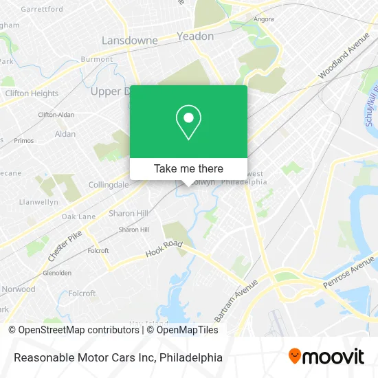 Reasonable Motor Cars Inc map