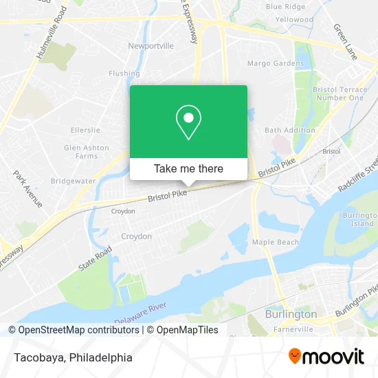 Tacobaya map