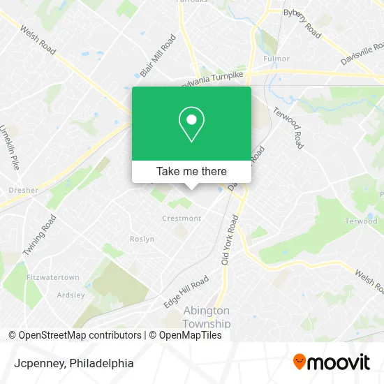 Jcpenney map