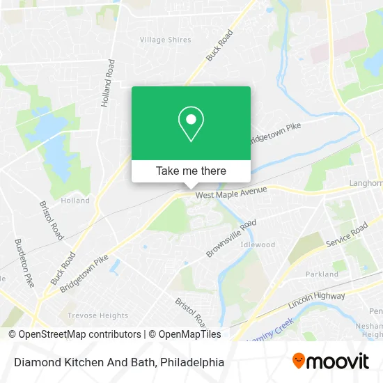 Diamond Kitchen And Bath map