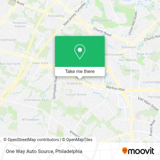 One Way Auto Source map