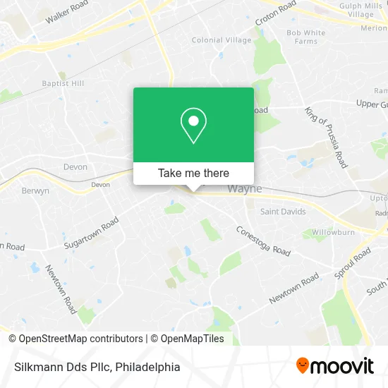 Silkmann Dds Pllc map