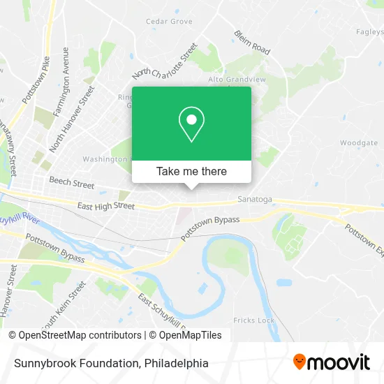 Sunnybrook Foundation map